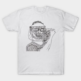 david baddiel - we all wear masks T-Shirt